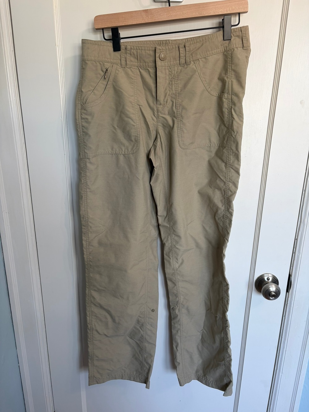 The North Face Women's Horizon 2.0 Roll-Up Hiking Pant Beige Size 6 Regular